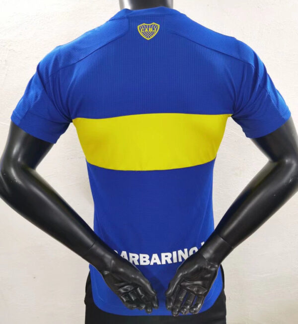 Boca Juniors 2021/22 Home Player Version Jersey - Image 6