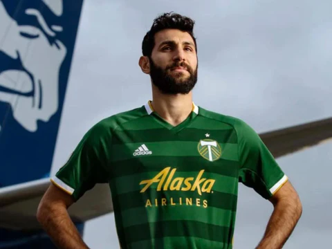Iconic Portland Timbers home jerseys MLS era