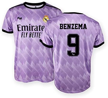 Real Madrid Purple Jersey History: Why the 2022-23 Away Kit is a "Purple Totem" for Collectors in 2026 Real Madrid Benzema 9 Adults Second Player Match Jersey