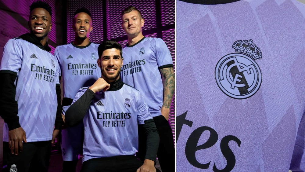Real Madrid purple jerseys
